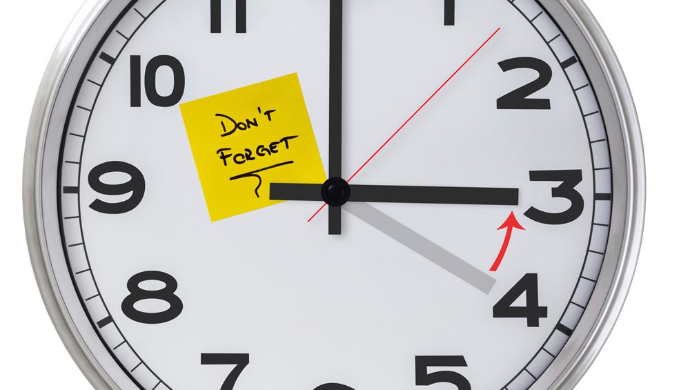 Fall back Daylight saving time ends Nov. 3 in Florida despite